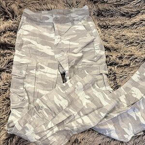 Wild Fable Gray Camo Cargo Pants